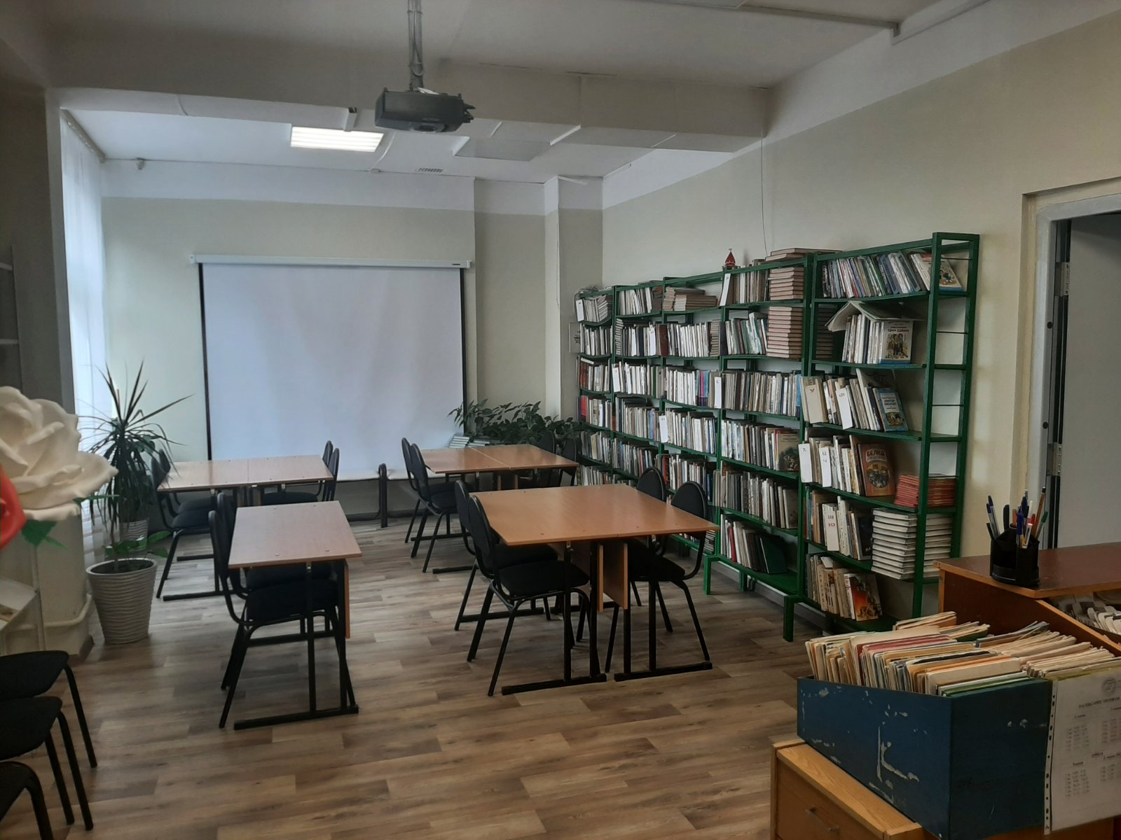 Фотография школы.